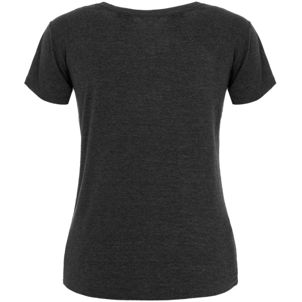 Футболка женская Chakraday, черный меланж, S–XXL