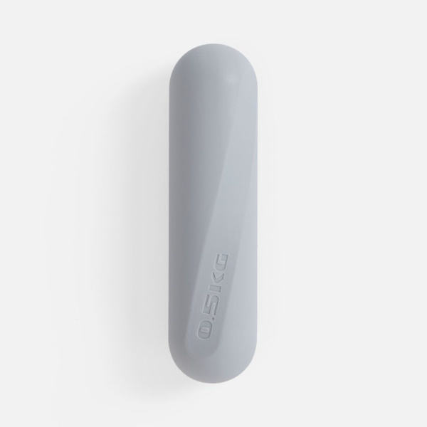 Гантель Streamline 0,5 кг, серая