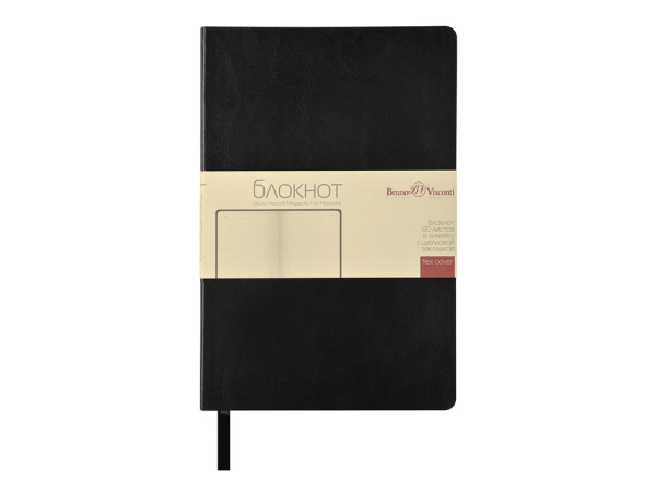 Блокнот А5 «Megapolis Flex Nebraska», Цвет черный