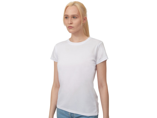 Футболка спортивная «Verona» женская, Размер XS, Цвет белый