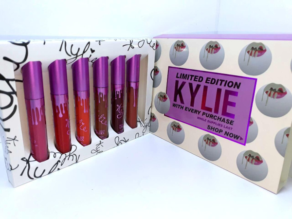 Набор помад Kylie Limited Edition With Every Purchase (6 оттенков)