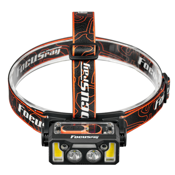 FOCUSray 1328 акку 18650 1200мАН 200 люмен,цифровой дисплей,сенсор,USB кабель 1/180, шт