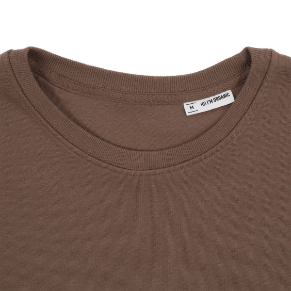 Свитшот женский BNC Inspire (Organic), серый меланж, XS–XXL