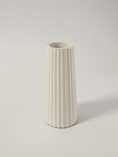 Ваза для сухоцветов декоративная из гипса, арт. g001001