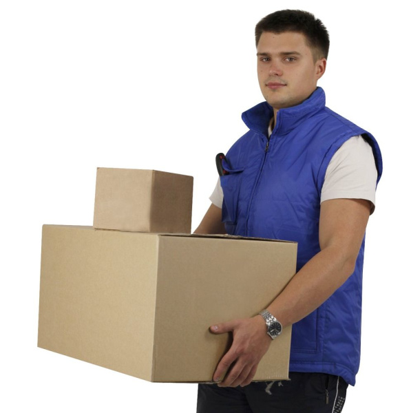 Жилет Worker, ярко-синий, S-XXL
