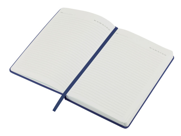 Бизнес-блокнот А5 «C2» soft-touch, Цвет темно-синий