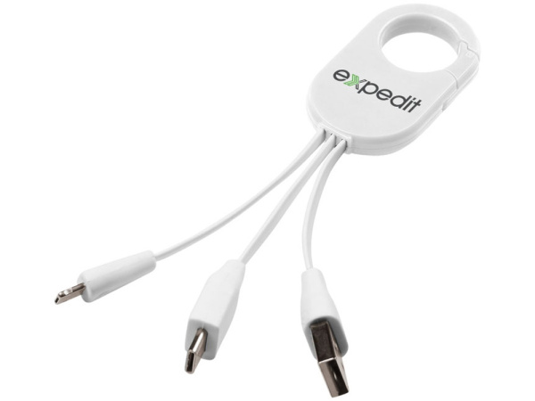 Кабель для зарядки «3-в-1», Цвет белый
