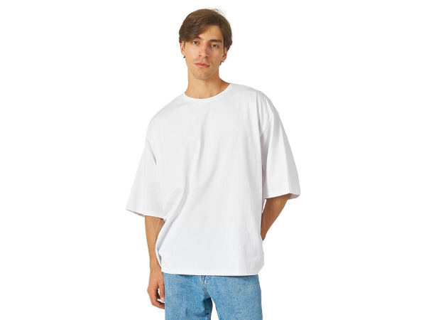 Футболка оверсайз «Berlin» унисекс, Размер XL-2XL, Цвет белый