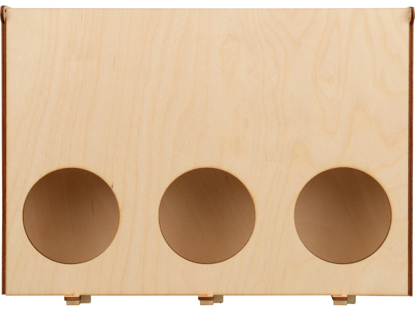 Подарочная коробка «Лист», Цвет натуральный