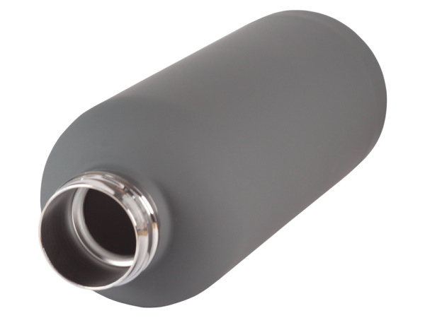 Вакуумная термобутылка ODIN, soft-touch, 550 мл, Цвет тёмно-серый