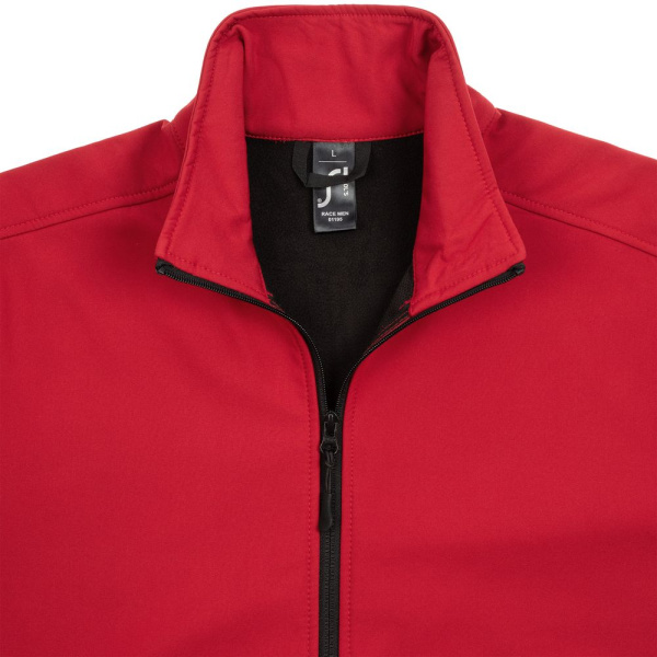 Куртка софтшелл мужская Race Men красная, S–3XL