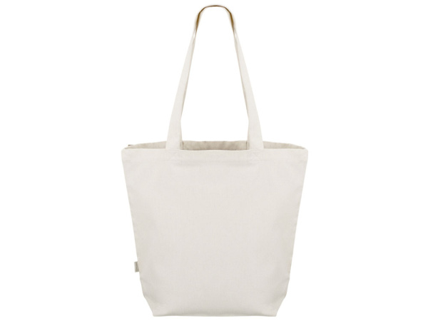 Сумка для шоппинга «Cotton» из переработанного хлопка, 280 г/м2, Цвет натуральный