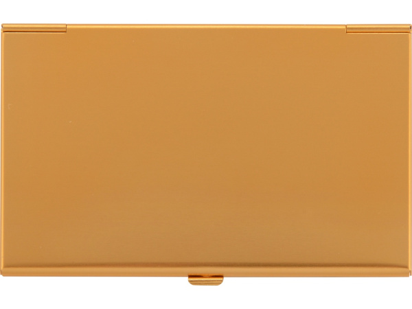 Визитница «Найтли», Цвет золотистый