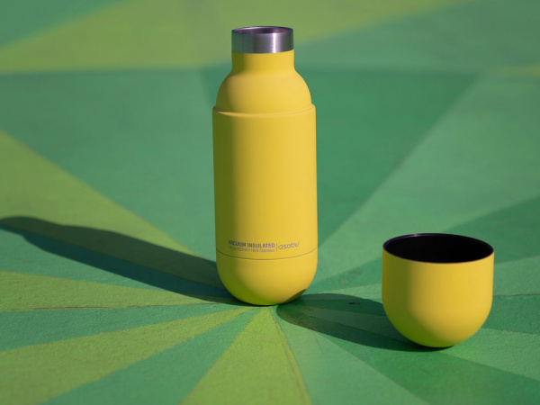 Термос «ORB», Цвет желтый