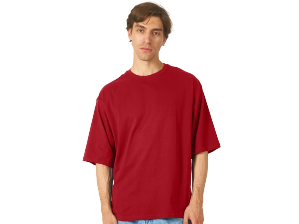 Футболка оверсайз «Berlin» унисекс, Размер XS-S, Цвет красный