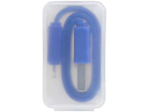 Кабель для зарядки 2 в 1, Цвет ярко-синий