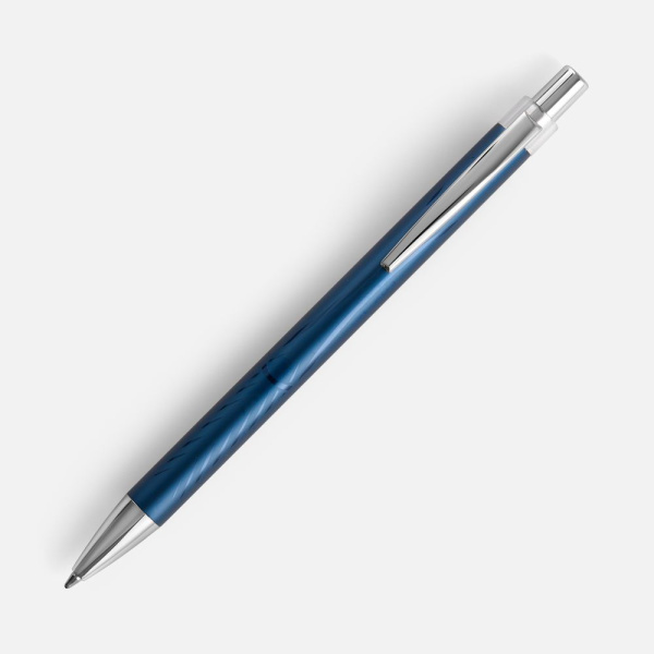 Ручка шариковая SparkLine, темно-синяя, 14,5х1 см