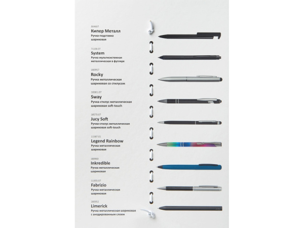 Промо-сет метталических ручек
