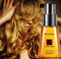 Флюид (сыворотка - масло) для гладкости и блеска волос BIOAQUA Perfect Repair Qi Huan Hair Care Esse