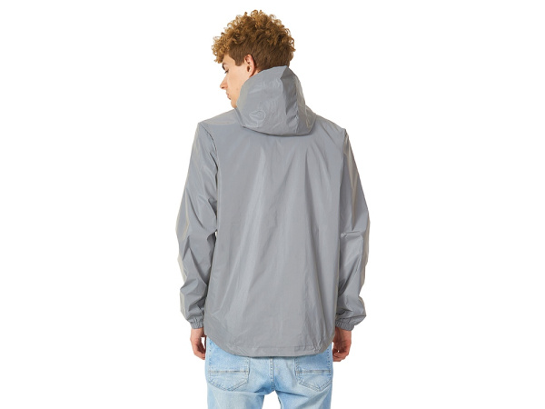 Ветровка светоотражающая «Reflector», Размер XL, Цвет серый светоотражающий
