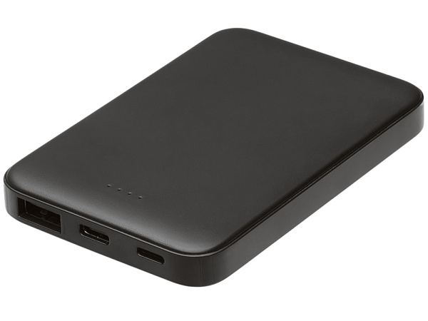 Внешний аккумулятор «Simp», 5000 мАч, Цвет черный