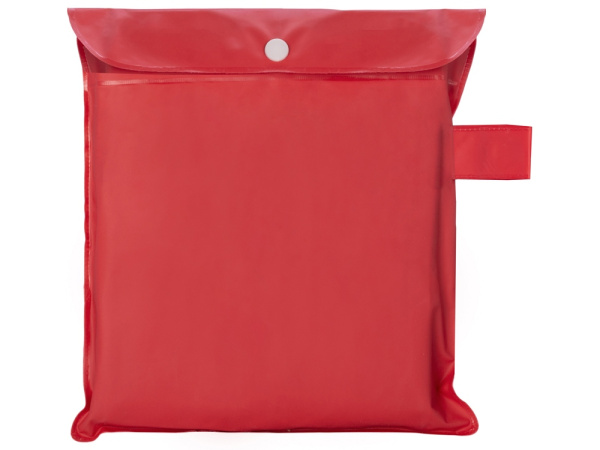 Дождевик «Hawaii» c чехлом детский, Размер 12-14, Цвет красный