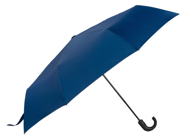 Зонт складной «Britney» с большим куполом, автомат, Цвет синий/темно-синий