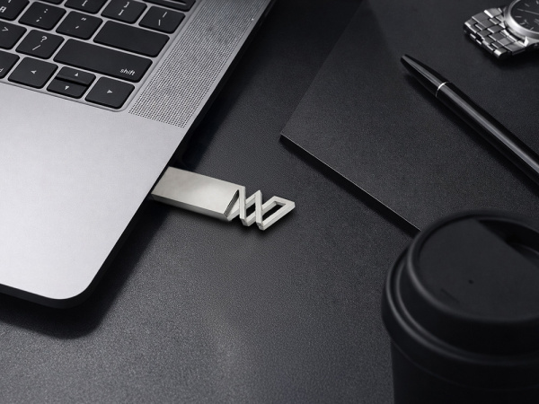 Флешка 32 ГБ USB 3.0 «Адорн», Цвет серебристый