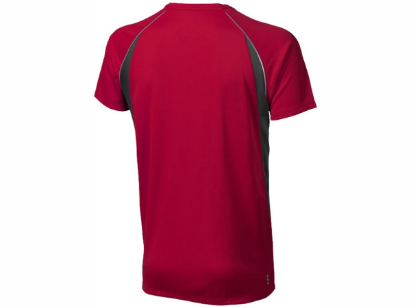 Футболка "Quebec Cool Fit" мужская, Размер L, Цвет красный/серый антрацит