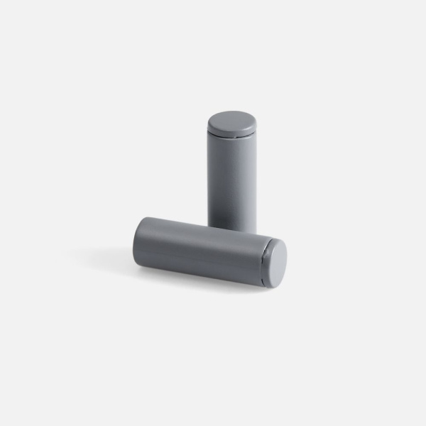 Наконечник для шнурка Nozzle, ver.2, серый, 0,5x2 см