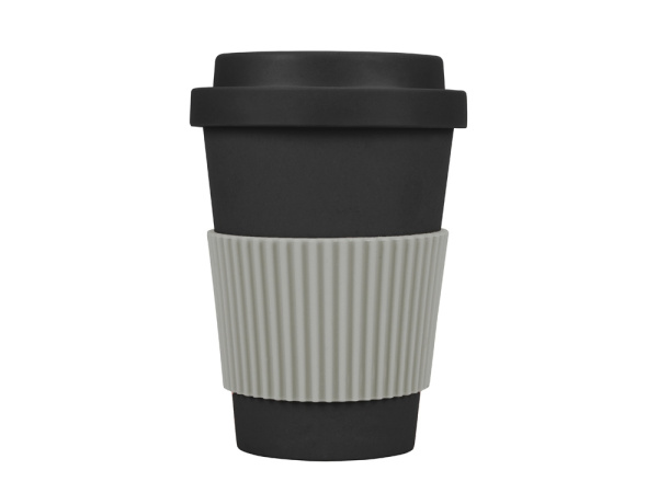 Термокружка из натуральных волокон «Muffin», Цвет черный