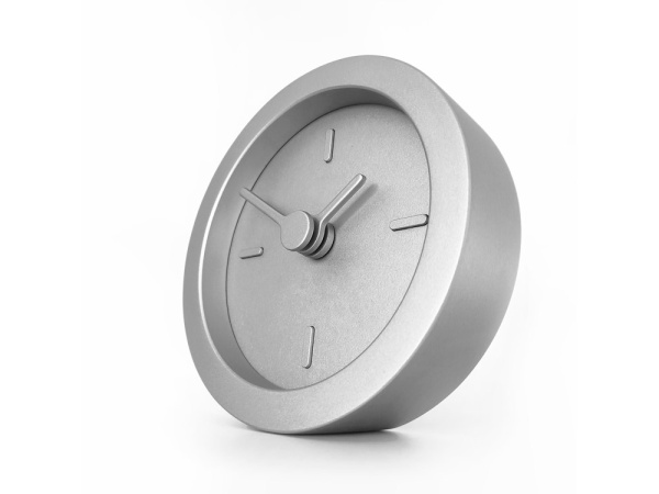 Часы настольные Bronco «Sparky» XXS, Цвет серебристый