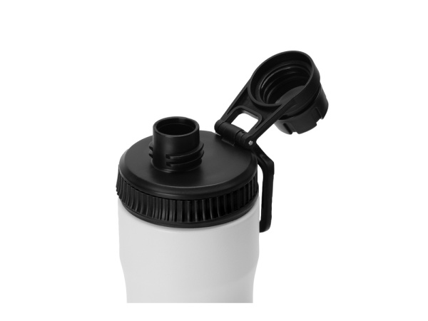 Бутылка для воды из стали «Supply», 850 мл, Цвет белый, черный