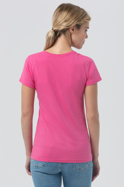 Футболка женская Metropolitan, ярко-розовая, S–XXL