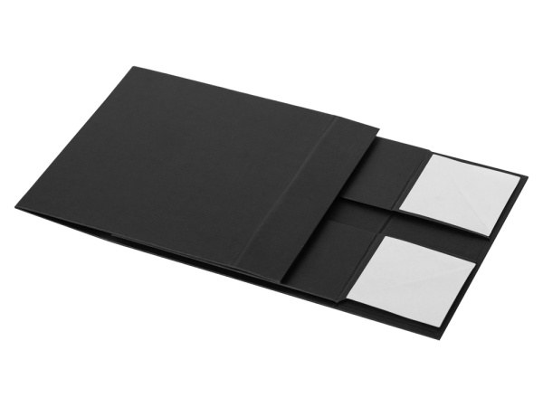 Коробка разборная с магнитным клапаном, Размер M, Цвет черный