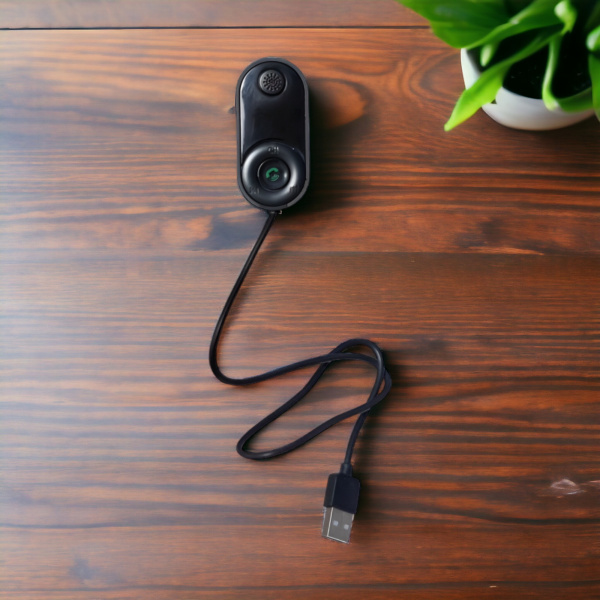 Автомобильный мини-адаптер с Bluetooth, микрофоном и USB, BT-CR15, черный