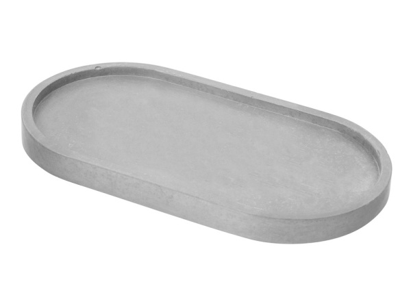 Набор свечей на подставке «Aris», Цвет белый, серый