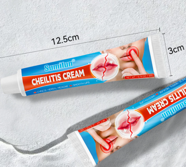 Восстанавливающий бальзам для губ Sumifun Cheilitis 20 гр. / Крем антибактериальный для лечения простуды (герпеса) на губах