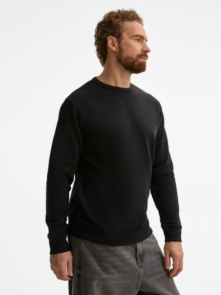Толстовка унисекс Sully, черная, XS–XXL
