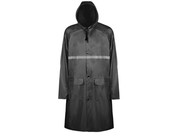 Дождевик со светоотражающей тесьмой «Lanai», Размер M-L, Цвет черный