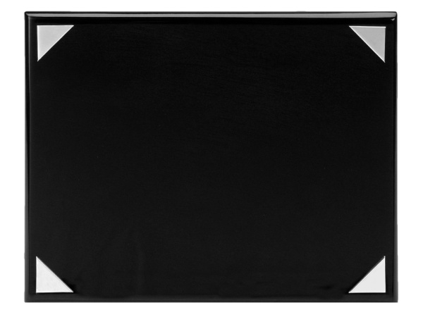 Плакетка «Мейсон», Цвет черный/серебристый