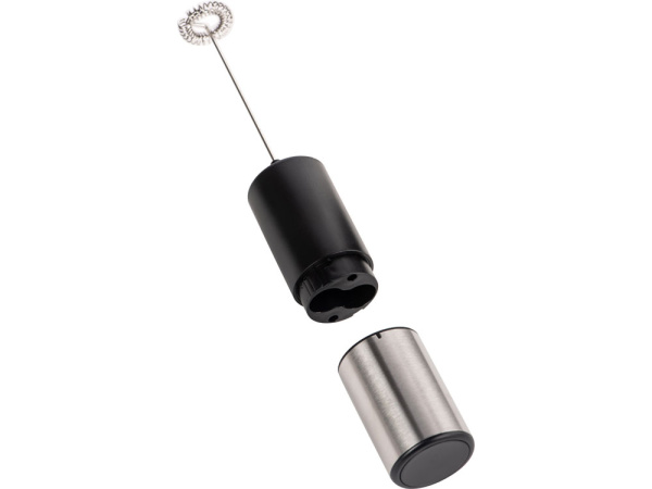 Электрический вспениватель молока «Cappuch», Цвет черный, серебристый