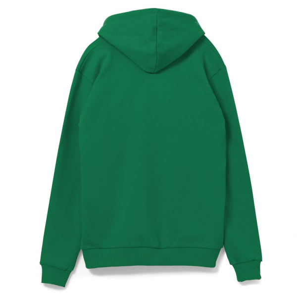 Толстовка на молнии с капюшоном Siverga 2.0, зеленая, XS–4XL