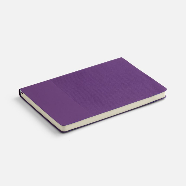 Ежедневник Vale New, недатированный, фиолетовый, 15х21х1,5 см