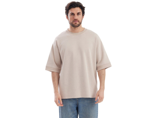 Футболка «Gamma.01» мужская, Размер 2XL, Цвет бежевый