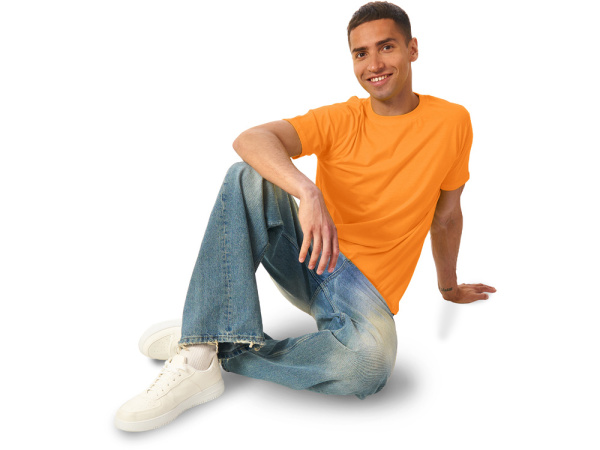 Футболка «Super Club» мужская, Размер XL, Цвет оранжевый