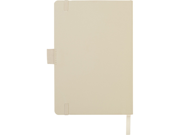 Блокнот А5 в гибкой обложке «Vision 2.0» soft-touch, Размер А5, Цвет бежевый