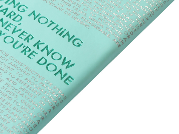 Ежедневник недатированный А5 «Bilbao», Цвет зефирный мятный