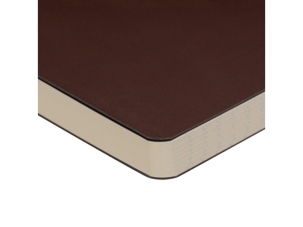 Ежедневник недатированный А5 «Megapolis Velvet Flex», Цвет коричневый