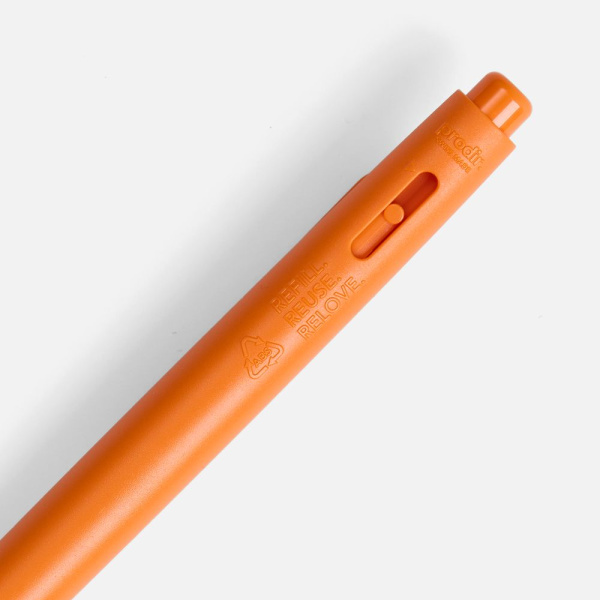 Ручка шариковая Prodir DS11 PMP, оранжевая, 14,5x1,1 см
